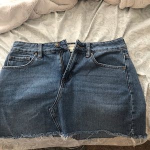 Pacsun Jean Skirt